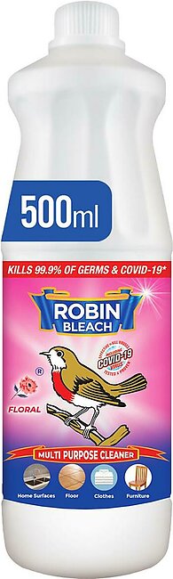 Robin Liquid Bleach Multipurpose Cleaner Floral 500ml
