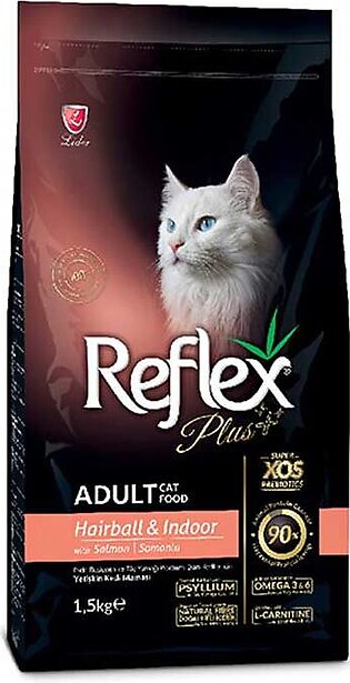 Reflex Plus 1.5kg Adult Cat Food With Salmon