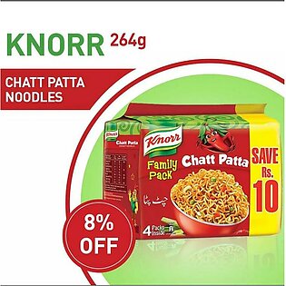 Knorr Noodles Chatt Patta Family Pack 264g (pack Of 4