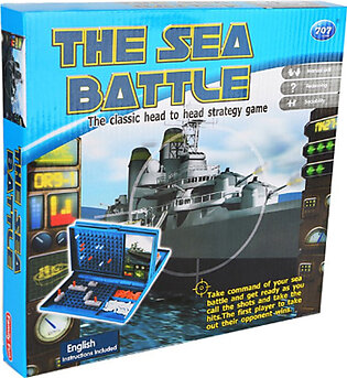 The Sea Battle - 2 Player Battleship Strategy Board Game