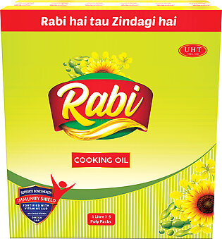Rabi Multipack Cooking Oil 1 Litre | Multipack 1*5 | Cooking Oil