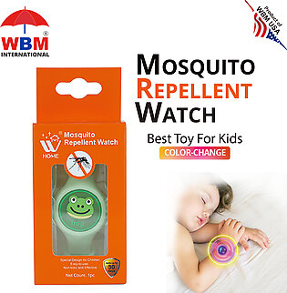 WBM Mosquito Repellent Watch with Flash Light, Deet-Free Insect Killer Watch |30 Days Protection From Dengue & Malaria