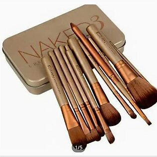 Makeup Brushes Set Of 12 Pieces