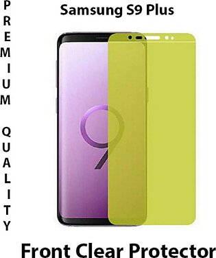 Samsung Galaxy S9 Plus Front Jelly Protector Soft Film Protection Hydrogel Film Protector For Samsung Galaxy S9 Plus