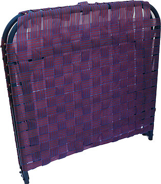 Folding  Bed - Blue & Red