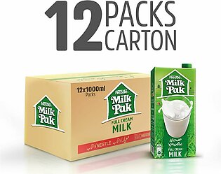 Milkpak Full Cream Uht Milk 1000ml Pack Of 12
