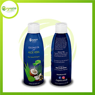 Organico Coconut Aloe Vera Oil - 100 Ml