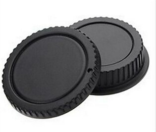 Pack of 2 - Body And Rear Canon Lens Cap