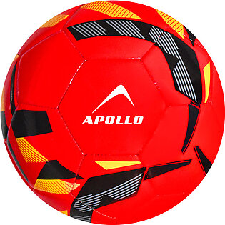 Apollo Football Soccer Match Ball Hand Stitch - Machine Stitch Ball - Standard Size 5 For Adult Football Training And Practice