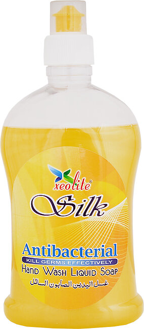 Without Pump Xeolite Silk Handwash Liquid Soap 450ml - Antibacterial