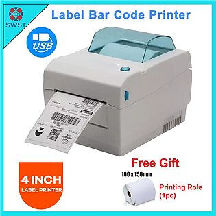Fast Speed Printing Logistic Printer 110mm USB BT Sticker Label Printer 6x4 Waybill Printer for Sale