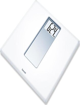 Beurer - Ps 160 Large Lcd Display Bathroom Scale White
