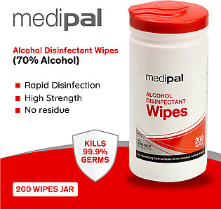Medipal Alcohol Disinfectant Wipes – 200 Wipes