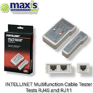 Intellinet Multifunction Cable Tester Tests Rj45 And Rj11