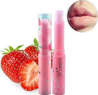 Pink Magic Strawberry Lip Balm Color Transforming Lip Balm (1 Pc)