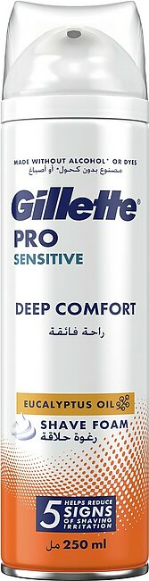 Gillette Shaving Foam Sens Comfort Pro 250ml