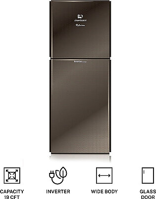 Dawlance Refrigerator 91996 Wb Glass Door Inverter / 19 Cft / 12 Years Brand Warranty