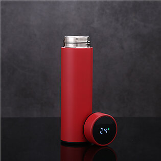2022 500ml Stainless Steel Thermal Mug Led Smart Temperature Display Vacuum Thermo Bottle Home Office Travel Tea Water Coffee