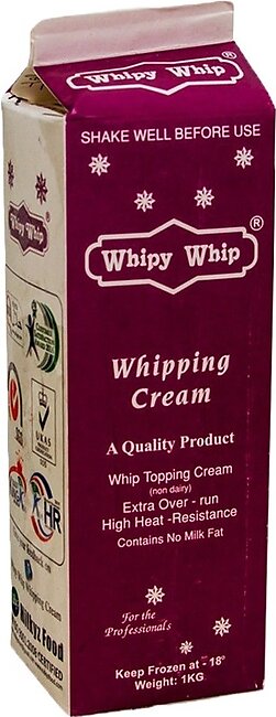 Whipy Whip Whipping Cream – 1kg