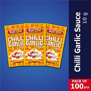 Sundipchilli Garlic Sauce 10gm Sachet X 100 Pcs