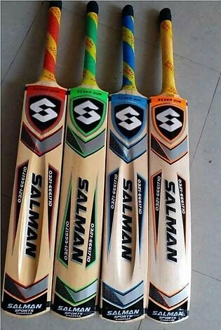 Salman 6 - Rawlakot Wood Tape Ball Cricket Bat Cane Handle (from Sialkot)