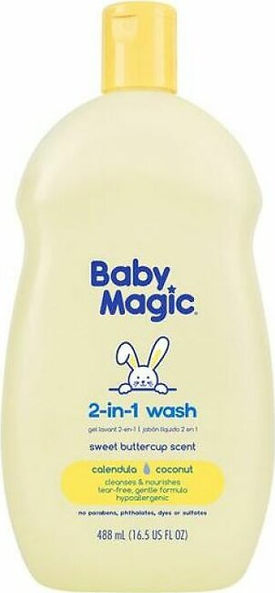 Baby Magic Gentle Hair And Body Wash 488ml