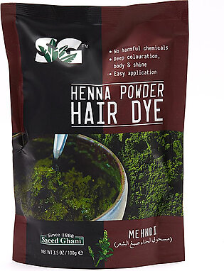 Saeed Ghani Henna Powder Hair Dye (100gm)