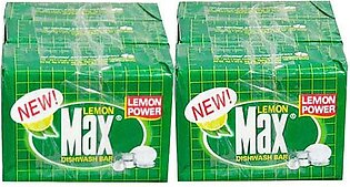 Lemon Max Dish Washing Bar 65gm Pack Of 6