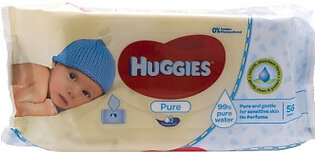 Huggies Baby Wipes Pure 56Pcs