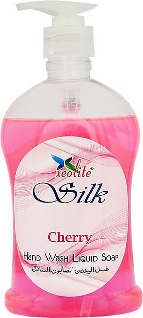 Xeolite Silk Handwash Liquid Soap 450ml - Cherry