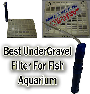 Fish Aquarium under Gravel Filter - High Quality Product And Hard Plastic Best Undergravel Filter For Fish Tank