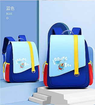 Hlnb . Waterproof Children School Bags Boys Girls Backpack Kids Book Bags Schoolbag Primary School Backpack