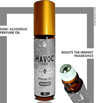 Havoc Silver Perfume Oil By Bio Shop Fragrances 100% Pure Oil Non-alcoholic