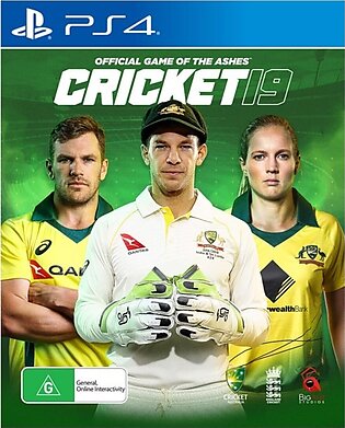 Cricket 19 Playstation 4 Ps4 Dvd Disk (used)