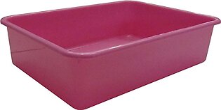 Cat Litter Tray Large Size - Pink