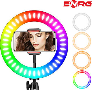 Energy - Enrg Rgb Led Soft Ringlight With 2 Modes And 16 Spectrum Mode Light Only