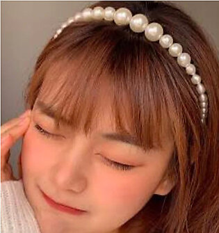 Pearl Hair Band For Girls