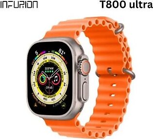 T800 Ultra Smart Watch Series 8 Infurion 1.99 Bluetooth Call Smartwatch Heart Rate Sleep Monitoring Ip67 Waterproof