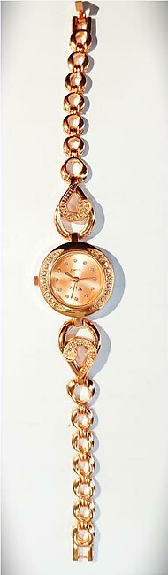 Fashion Jewellery Golden Watch-stainless