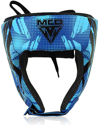 MCD Kids Headgear for Boxing, MMA Training and Kickboxing, Leather Head Guard for Face and Ear Protection, Helmet for Sparring, Muay Thai and Taekwondo