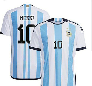 Messi home T Shirt Kit 2022 Football Jersey -Qatar Worlcup 2022