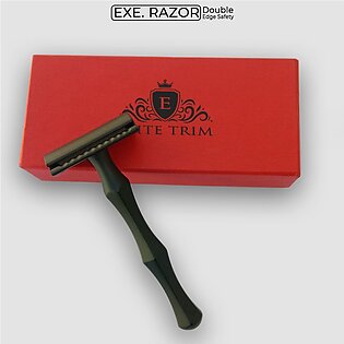 Executive Double Sided Safety Razor for personal use, Men’s shaving safety, shaving kit, men’s grooming razor, durable and attractive.