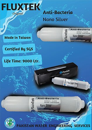 Fluxtek - Nano Silver - Final Stage Water Filter - High Quality - Fda, Nsf And Sgs Certified - Taiwan