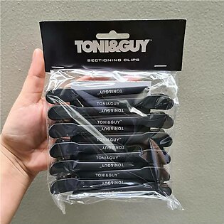 Soft-Touch Sectioning Clips/Hair Styling Clips Tony & Guy (Set of 12)
