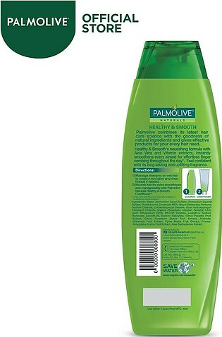 Palmolive - Power Hair Combo - Healthy & Smooth + Silky Straight Shampoo 375ml X 2