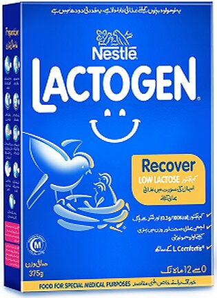 Nestle Lactogen Recover Low Lactose Infant Formula 375g