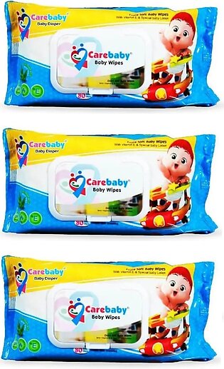 Care Baby Wipes Pack Of-3
