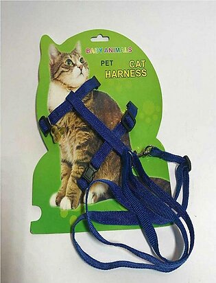 Cat Harness And Leash - Multi Color