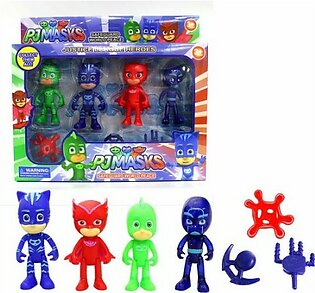 PJ Mask 4 Action Figures Toy Set (3368) - Excellent Quality