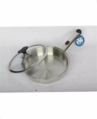 Alpha Durable Stainless Steel Fry Pan 24 Cm